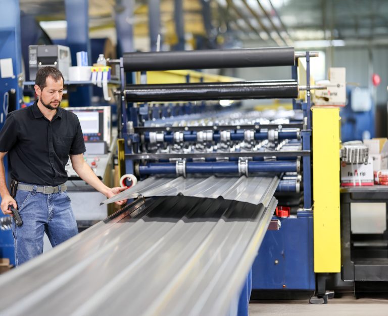 Kingdom Building Supply rolling D-rib metal