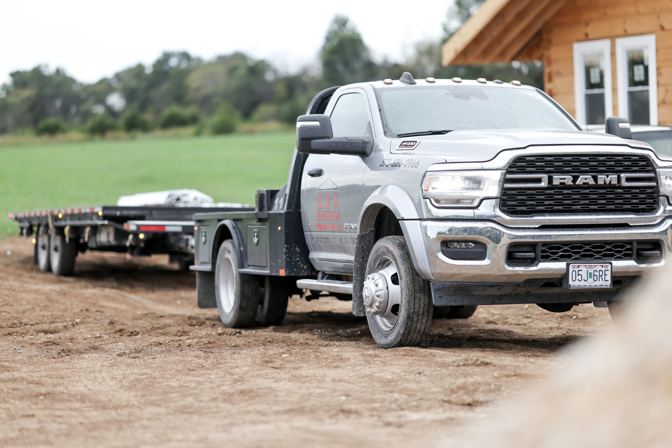 KBS metal delivery truck